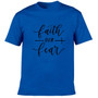 Jesus Faith Over Fear T-Shirt | Heavens Apparel