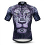 3D Skull Cycling Jersey Top