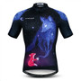 3D Skull Cycling Jersey Top