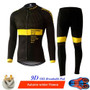 Winter Thermal Fleece Cycling Clothing Set Maillo