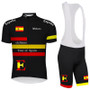 Spain 2018 black cycling jersey wear