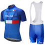 2018 ITALIA TEAM PRO Cycling Jersey 9D pad bibs shorts