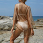 Gold/Black Tassel Bikini Cover Up
