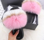 Authentic Fox Furry Fluffy Fur Slippers