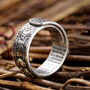 Feng Shui Pixiu Mani Mantra Protection Wealth Ring