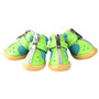 Green Pink Yellow Best Dog Boots for Winter - Dog Shoes Dog Booties