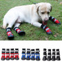 Black Blue Red Best Dog Boots for Winter | Dog Shoes