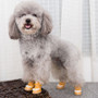 Light Blue Pink Best Dog Boots for Winter - Dog Shoes Suede Dog Booties