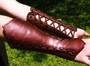 Medieval Battle Warrior Leather Armor Bracer Cosplay