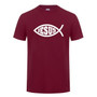 Jesus Fish Christ Printing T-Shirt