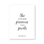 Bible Verses Quote Wall Art Canvas
