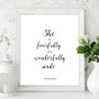 Bible Verses Quote Wall Art Canvas