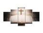 Christian Jesus Cross Painting Wall Poster