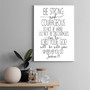 Bible Verse Quotes Wall Art Canvas