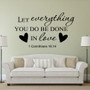 Bible Verse Creative Wall Art Sticker