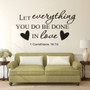 Bible Verse Creative Wall Art Sticker