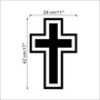 Christian God Cross Wall Art Sticker