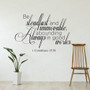 Christian Decals Quote Wall Stickers