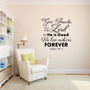 Bible Verse Quote Wall Decal Sticker