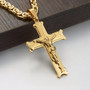 Jesus Cross Crucifix Pendant Necklace