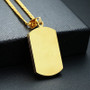 Gold Tone Jesus Cross Necklaces