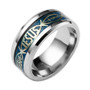 English Letter Jesus Prayer Ring