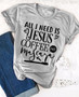 Bible Verse Slogan Grunge T-Shirt