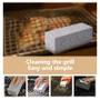 BBQ Grill Cleaning Brick Block Barbecue Cleaning Stone