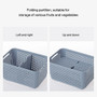 Multifunctional Storage Box Kitchen Refrigerator Fresh-Keeping Drain Basket