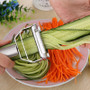 Stainless Steel Peeler Vegetable Double Planing Grater