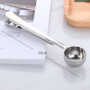 2in1 Stainless Steel Coffee Spoon Sealing Clip