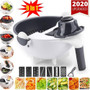 9 In 1 Upgraded Vegetable Cutter Rotate With Drain Basket