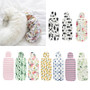 Baby Newborn Swaddle Blanket + Cap Cocoon Wrap Cotton Swaddling Bag Sack Bedding