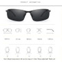Photochromic Sunglasses Polarized Chameleon Fashion Rimless For Men