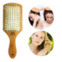 Wooden Bamboo Comb Hair Care Vent Brush Brushes And Spa Massager Heat-resistance