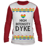 High Intensity Dyke Ugly Christmas Sweater
