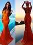 Mermaid Sexy Prom Dresses Halter Cheap Evening Dress ER2051