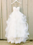 Ball Gown Ivory Wedding Dress Cheap Tulle African Wedding Dress #ER305