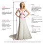 Chiffon Beach Wedding Dress Lace Cheap Long Wedding Dress #ER104