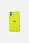 Fluorescent Yellow iPhone Case