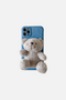 Bear Blue iPhone Case