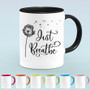 Just Breathe Accent Mug