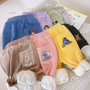 Plus velvet casual pants 2020 winter baby casual trousers children's kindergarten magic pants girls beam pants CK009-Alibaba