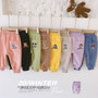 Plus velvet casual pants 2020 winter baby casual trousers children's kindergarten magic pants girls beam pants CK009-Alibaba