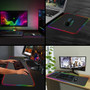 RGB Gaming Mouse Pad Large Mouse Pad Gamer Led Computer Mousepad Big Mouse Mat with Backlight Carpet For keyboard Desk Mat Mause