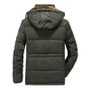 Men Winter Jacket 6XL 7XL 8XL Thick Warm Parka Fleece Fur Hooded Military Jacket Coat Pockets Windbreaker Jacket Men