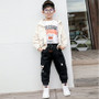 Boys overalls spring and autumn models 2020 new big children's western style casual pants children Korean version loose pants children's clothing