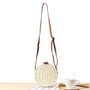 2020 Round Straw Bags Women Summer Rattan Bag Handmade Woven Beach Cross Body Bag Circle Bohemia Handbag Bali bolso paja