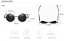 Classic Gothic Steampunk Sunglasses Polarized Men Women Brand Designer Vintage Round Metal Frame Sun Glasses High Quality UV400