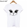 Cactus Printed Women's T-Shirt Cotton Harajuku Summer Female Top Tee For Lady Girl Funny Round neck T-shirts Hipster Tumblr